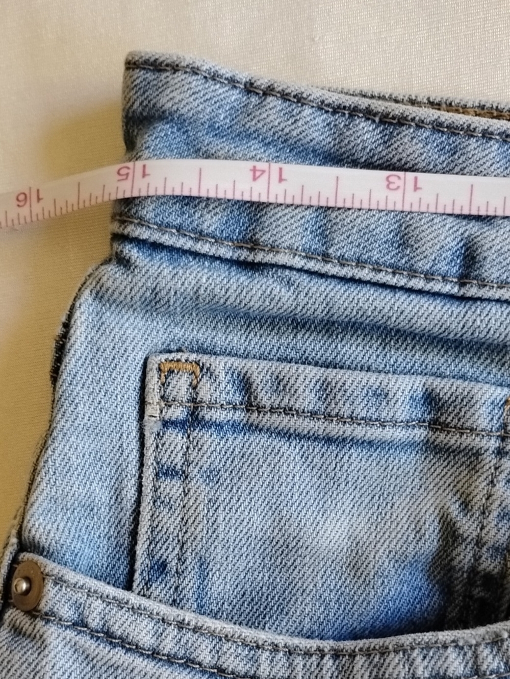 Everlane The Curvy Cheeky Ankle Jeans 30R 30x28 Light Wash - Picture 9 of 11